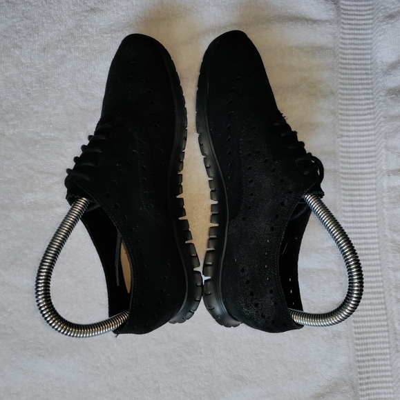 Cole Haan | ZeroGrand Wingtip Suede Oxford Loafer - Picture 7 of 8